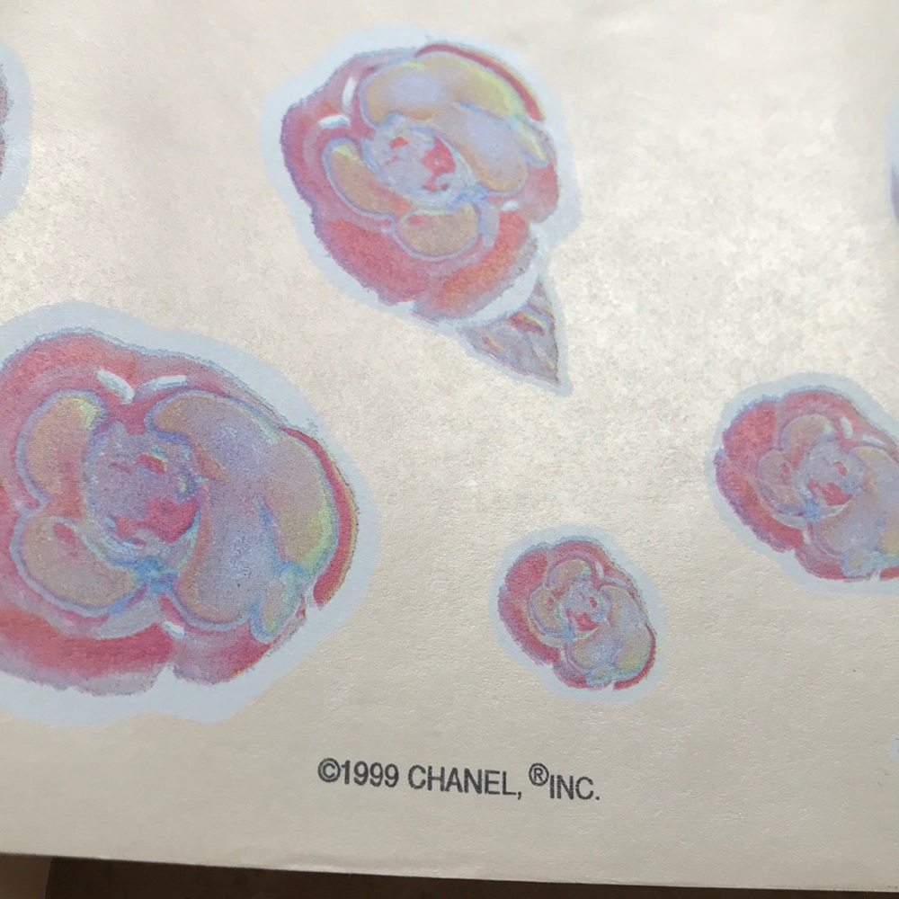 CHANEL wrapping paper.